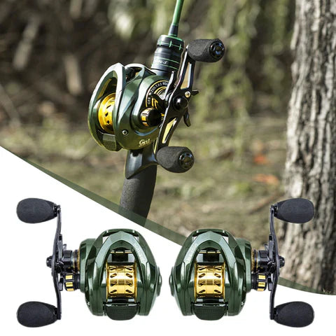 Anti-Backlash Fishing Reel with 14 Bearings - Titan Pro
